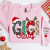 Personalized Xmas Pattern Reindeer Christmas Sweatshirt For Gigi