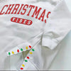 Christmas Vibes Side Lights Cut-Out Sweatshirt