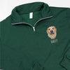 Embroidered Your Pet Portrait Zip Sweatshirt