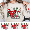 Personalized Love Grandma Life Christmas Sweatshirt