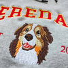 Custom Embroidered Pet Hoodie/Sweatshirt