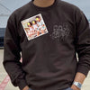 Custom Portrait Embroidered Sweatshirt