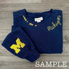 VINTAGE CUSTOM Classic Football Embroidered Sweatshirt