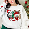 Personalized Xmas Pattern Reindeer Christmas Sweatshirt For Gigi