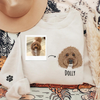 Personalized Embroidered Pet Portrait Sweatshirt