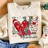 Personalized Love Grandma Life Christmas Sweatshirt