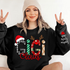 Personalized Xmas Pattern Reindeer Christmas Sweatshirt For Gigi