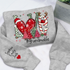 Personalized Love Grandma Life Christmas Sweatshirt