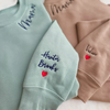 Personalized Mama Neckline Embroidered Sweatshirt