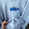 Custom Embroidered Car Sweatshirt