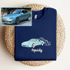 Custom Embroidered Car Sweatshirt