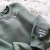 Custom Mama Collar Embroidered Sweatshirt