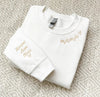 Custom Mama Collar Embroidered Sweatshirt