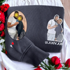 Custom Photo Portrait Embroidered Sweatshirt