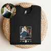 Custom Photo Portrait Embroidered Sweatshirt