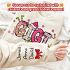 Personalized Grandma Mom With Kids Names Christmas Sweatshirt