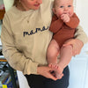 Custom Mama Embroidered Sweatshirt / Hoodie