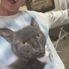 Pet Portrait Custom Airbrush Photo Tee Sweatshirt Hoodie