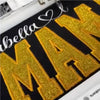 Custom Glitter MAMA Sequin Embroidered Sweatshirt