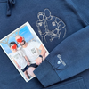 Custom Portrait Embroidered Sweatshirt