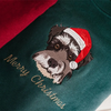 Embroidered Pet Portrait Christmas Jumper Sweatshirt