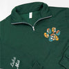 Floral Embroidered Pet Pawprint Sweatshirt/Zip Sweatshirt