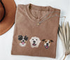 Personalized Embroidered Pet Portrait Sweatshirt