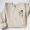 Embroidered Custom Kids Photo Drawing Sweatshirt/Hoodie