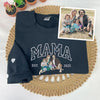 Custom Photo Embroidered Sweatshirt for Mom