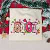 Personalized Gigi Mom With Kids Names Christmas Grinch Sweatshirt