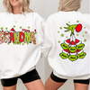 Personalized Grandma Mom With Kids Names Christmas Sweatshirt